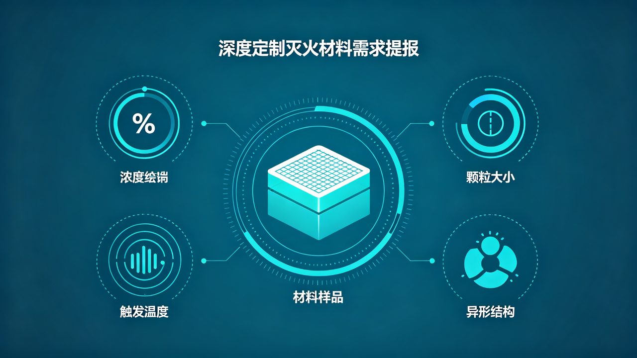 深度定制灭火材料：浓度、颗粒、温度、结构怎么提需求