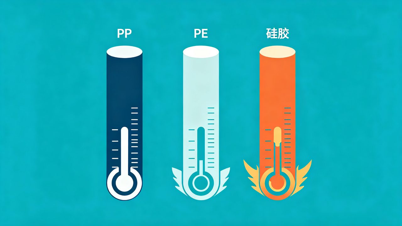 高分子载体耐温性对比：PP/PE/硅胶在高温下谁先变形