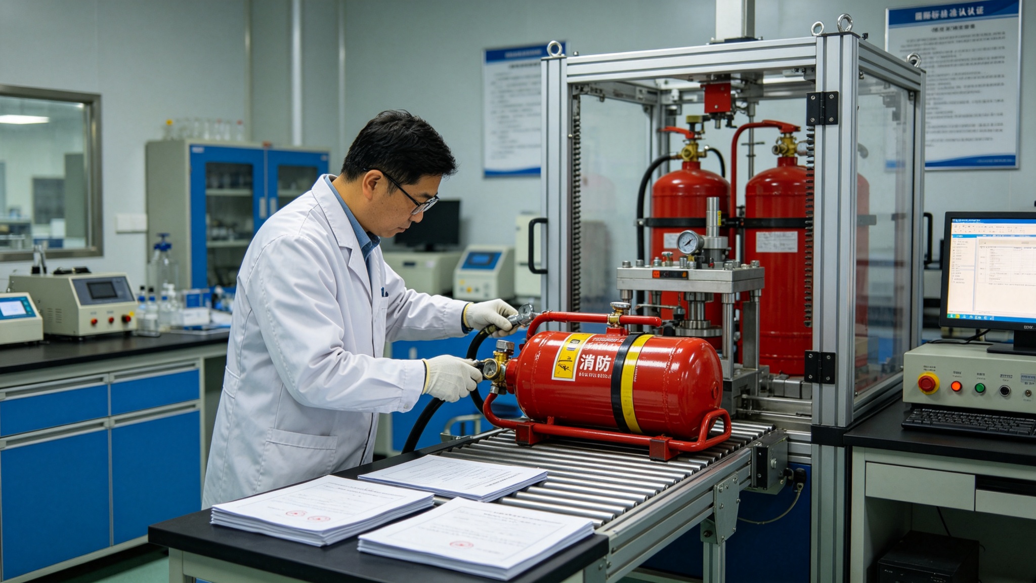 NFPA 2001洁净灭火剂标准与国内GB标准的对照
