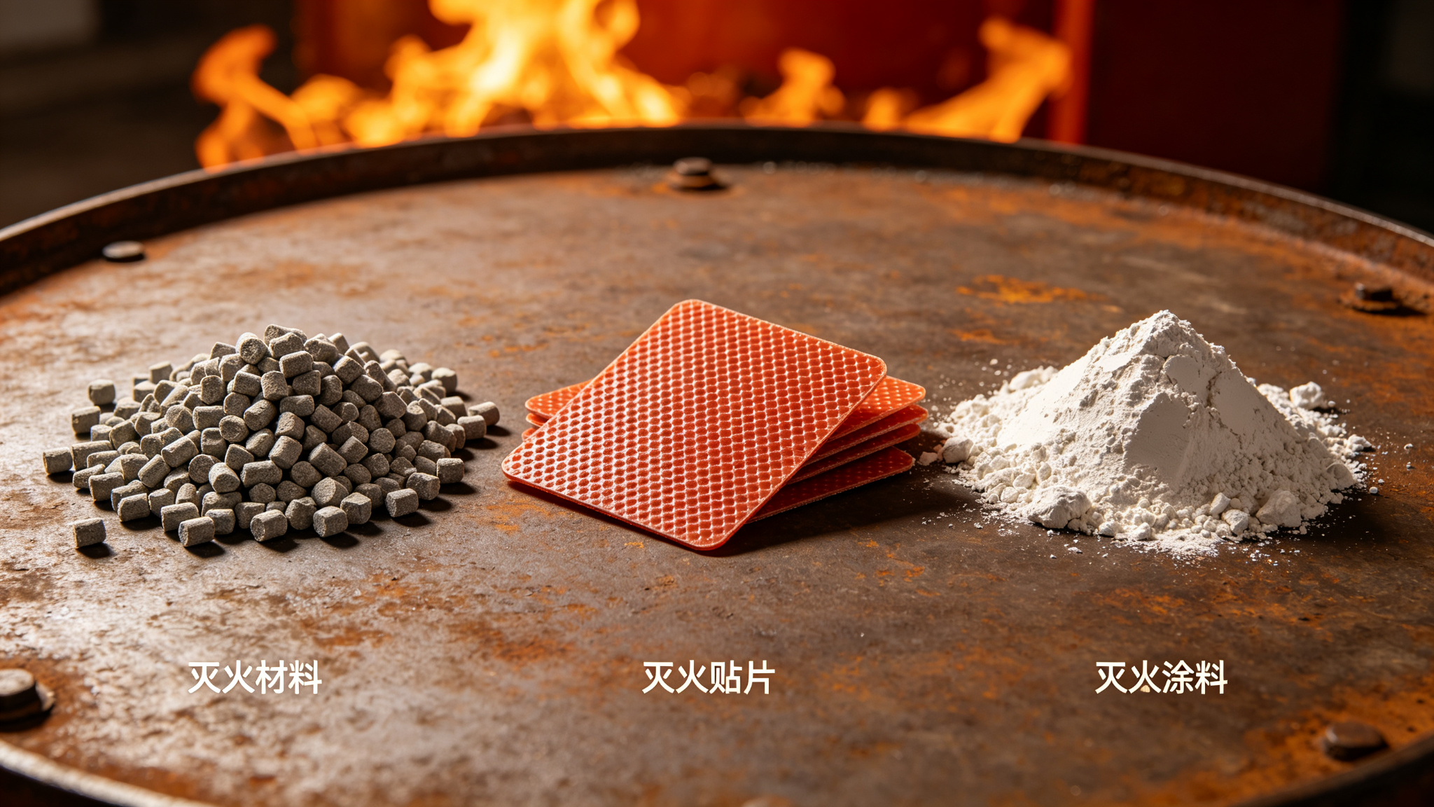 灭火颗粒、贴片、涂料怎么选?三种形态适用场景对照